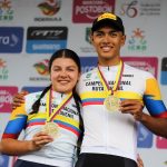 Luciana y Restrepo campeones de ruta en Juvenil de nacionales