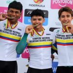 Boyacá gana oro en persecución y Luciana gana el omnium