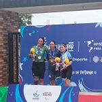 Mano a mano Brasil Colombia en primera jornada del ciclismo de los Parasuramericanos