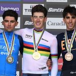 Plazas el más destacado para Colombia en los mundiales de ruta en CRI en Montreal, Canadá